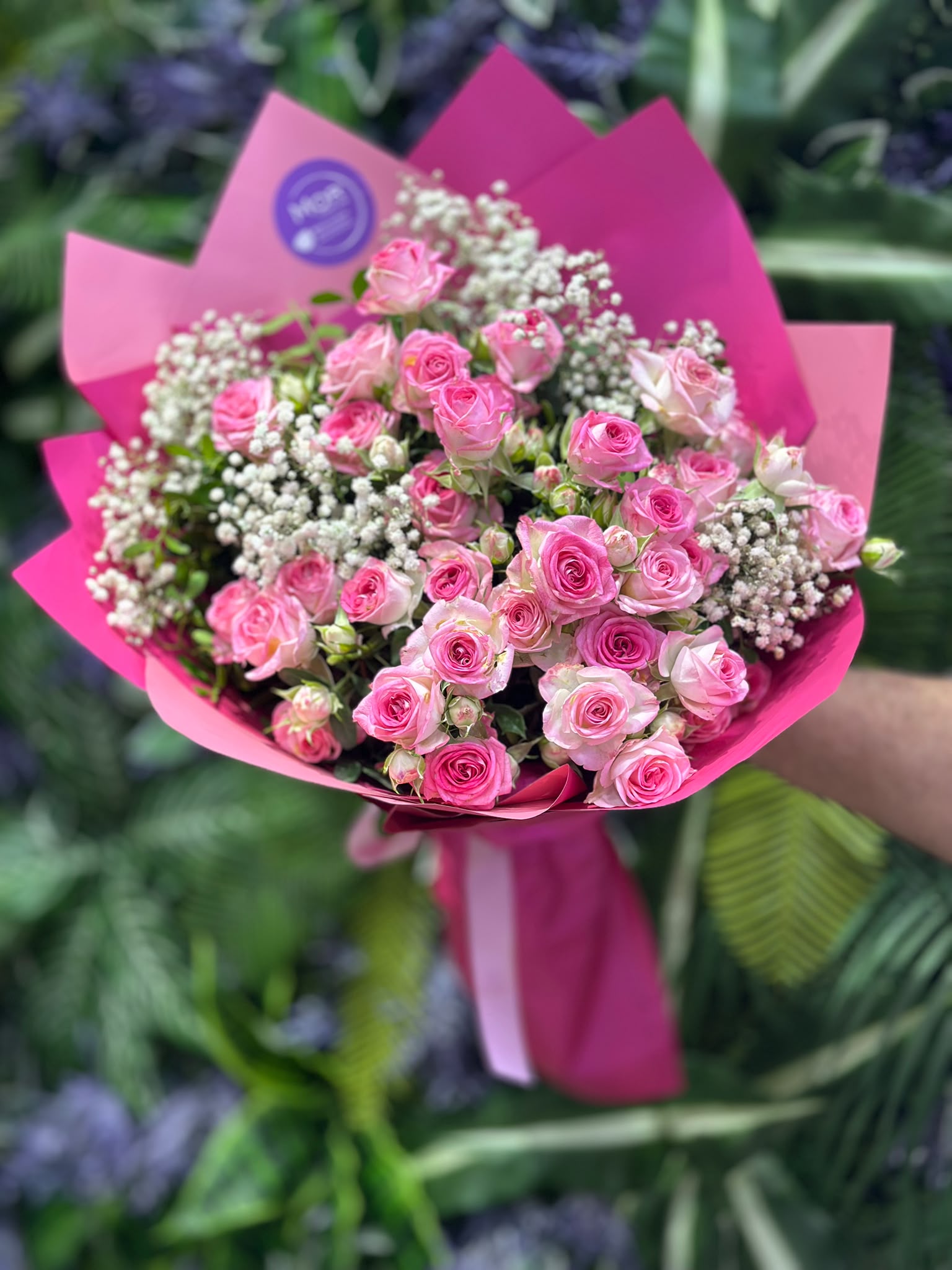 Pembe Çardak Gül buketi